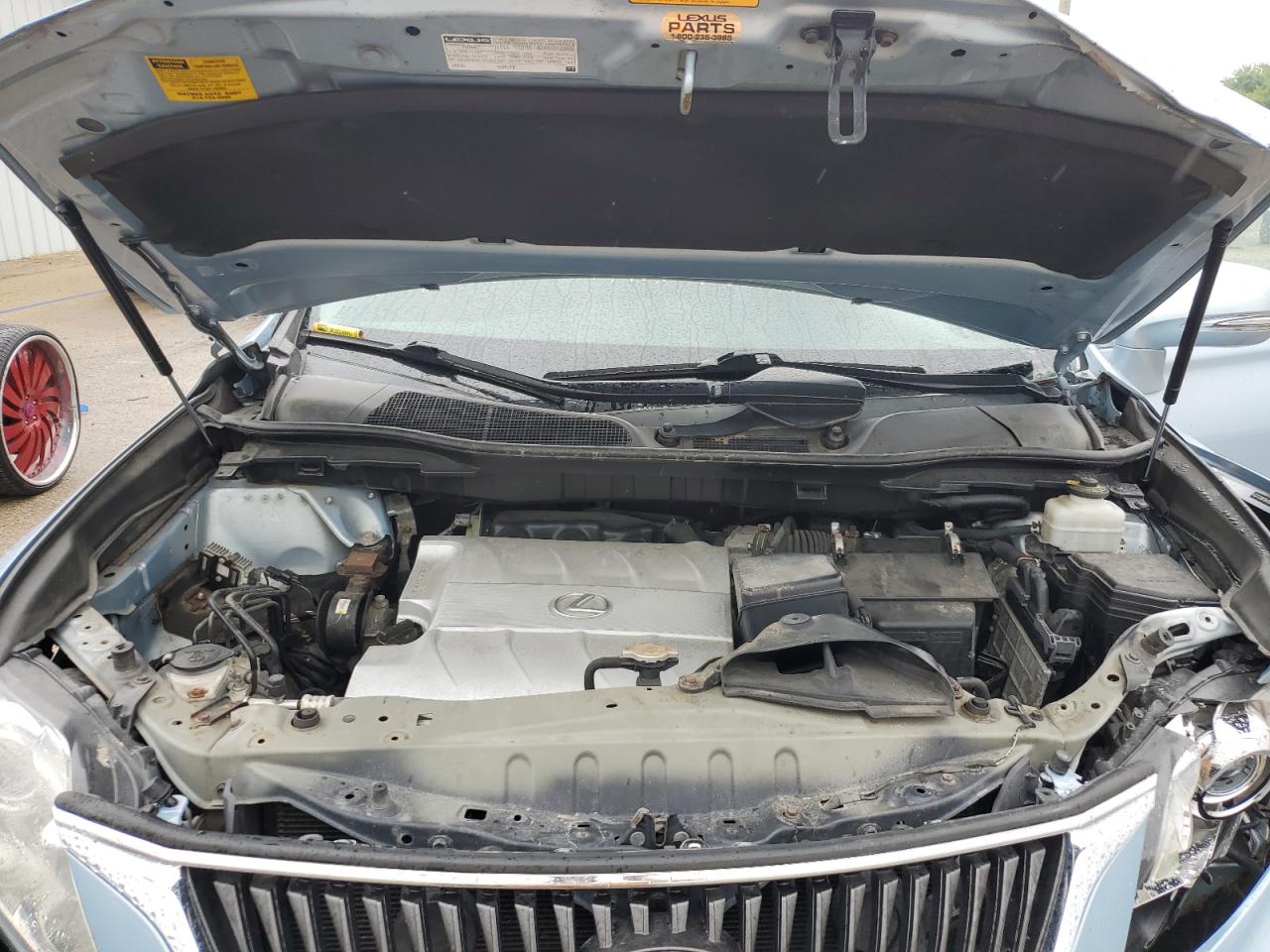 2010 Lexus Rx 350 VIN: 2T2BK1BA1AC003393 Lot: 59905665