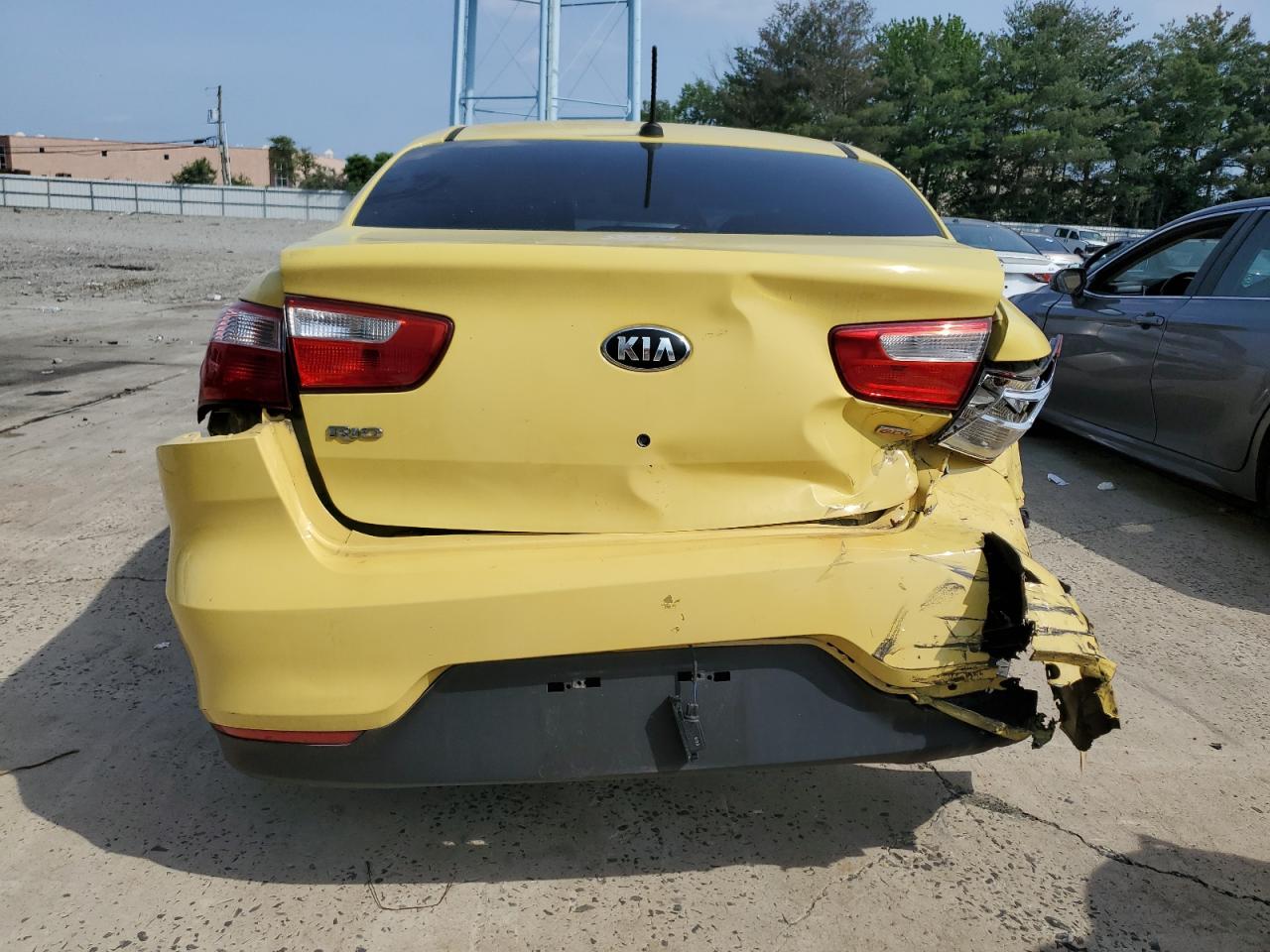 2016 Kia Rio Lx VIN: KNADM4A37G6607653 Lot: 61757475