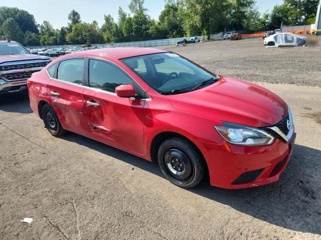  NISSAN SENTRA 2017 Красный
