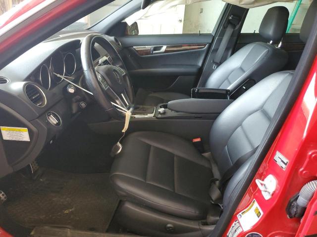  MERCEDES-BENZ C-CLASS 2013 Red