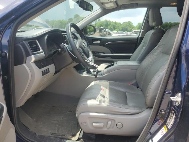  TOYOTA HIGHLANDER 2016 Granatowy