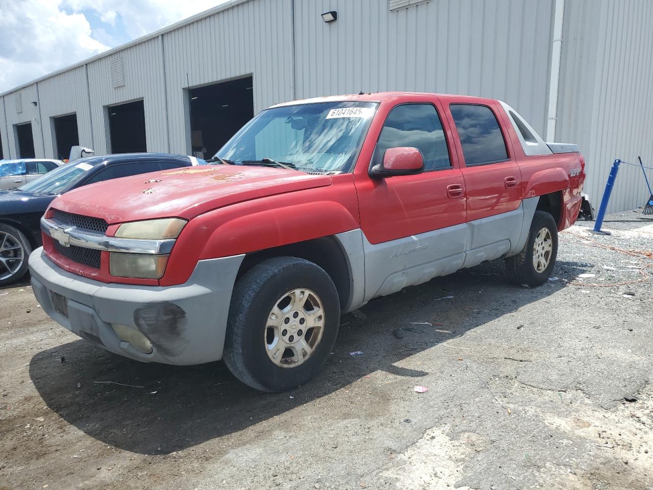 2002 Chevrolet Avalanche K1500 en Venta en Jacksonville, FL - Rear End