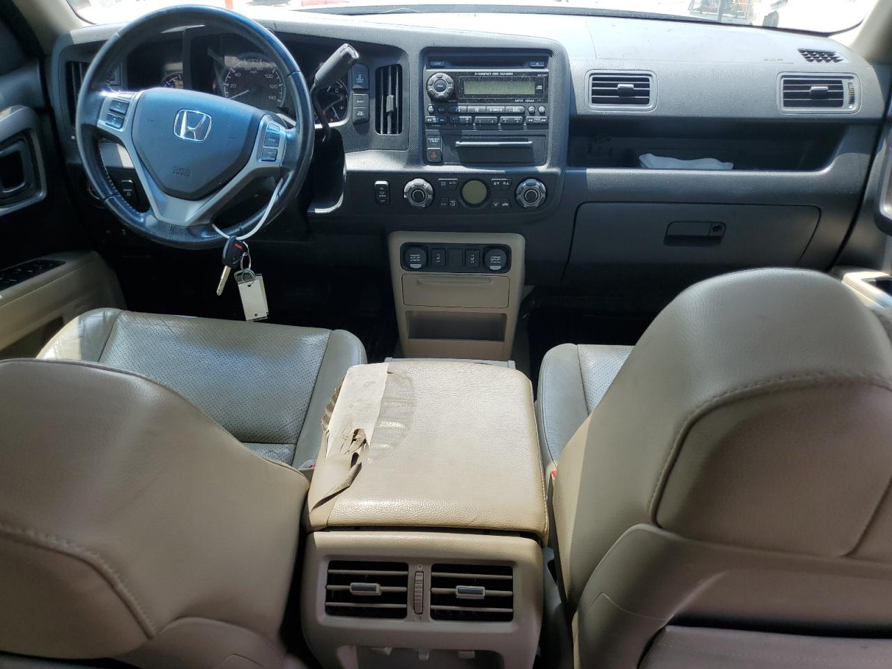 2012 Honda Ridgeline Rtl VIN: 5FPYK1F57CB452420 Lot: 59585695