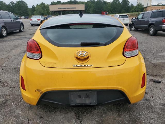  HYUNDAI VELOSTER 2012 Yellow