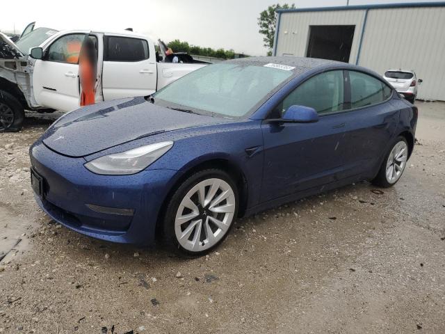  TESLA MODEL 3 2022 Синий