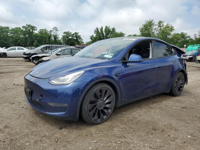  TESLA MODEL Y 2020 Granatowy