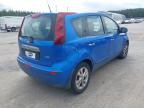 2011 NISSAN NOTE ACENT for sale at Copart WHITBURN