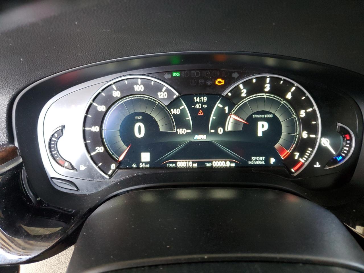2019 BMW 540 I VIN: WBAJE5C55KBM77005 Lot: 61627295