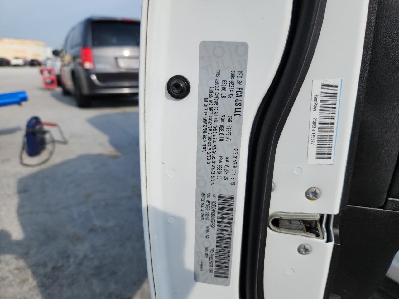 2019 Chrysler 300 Touring VIN: 2C3CCAAG6KH662254 Lot: 60651405