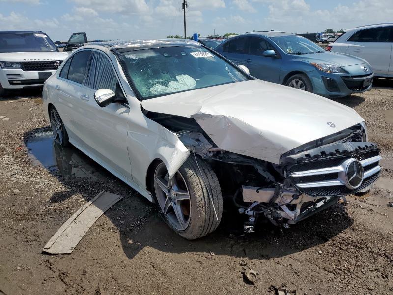 Sedans MERCEDES-BENZ C-CLASS 2015 Biały