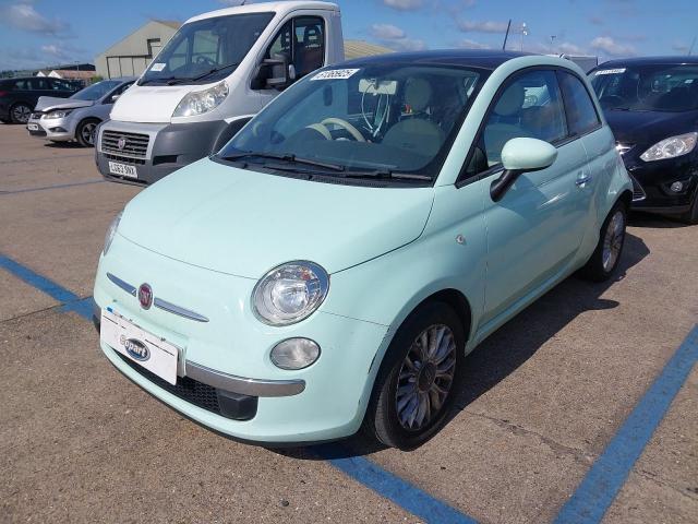 2014 FIAT 500 LOUNGE for sale at Copart NEWBURY