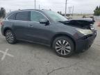 2016 Acura Mdx Technology იყიდება Rancho Cucamonga-ში, CA - Front End