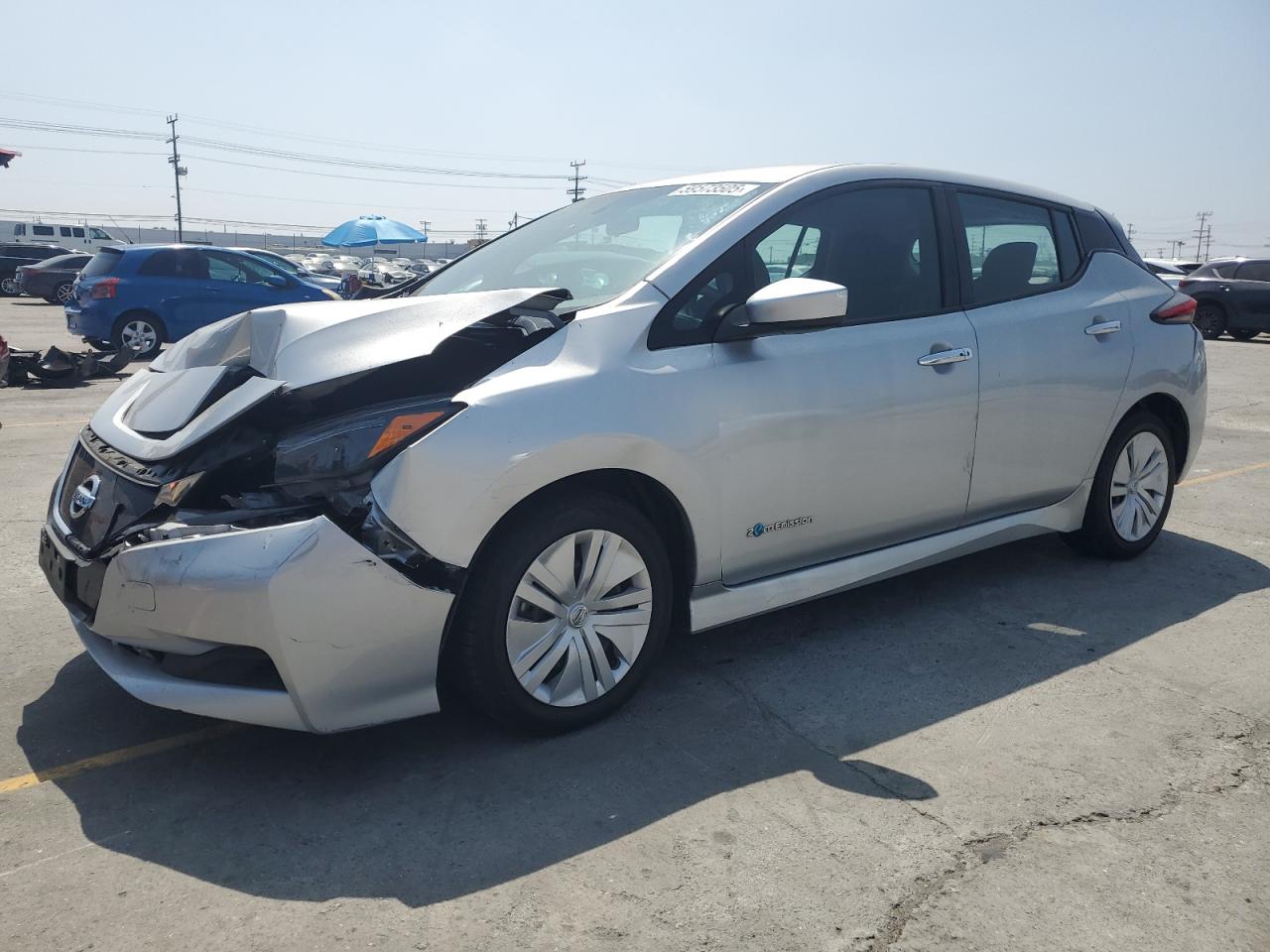 2018 Nissan Leaf S for Sale in Sun Valley, CA - Front End