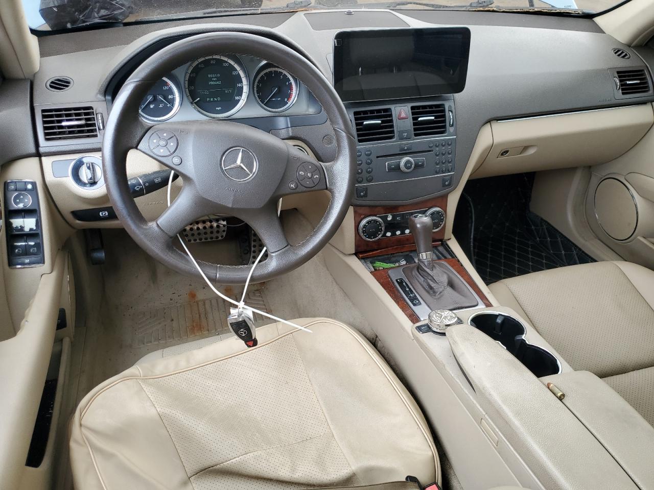 2010 Mercedes-Benz C 300 4Matic VIN: WDDGF8BB2AF406635 Lot: 62475815
