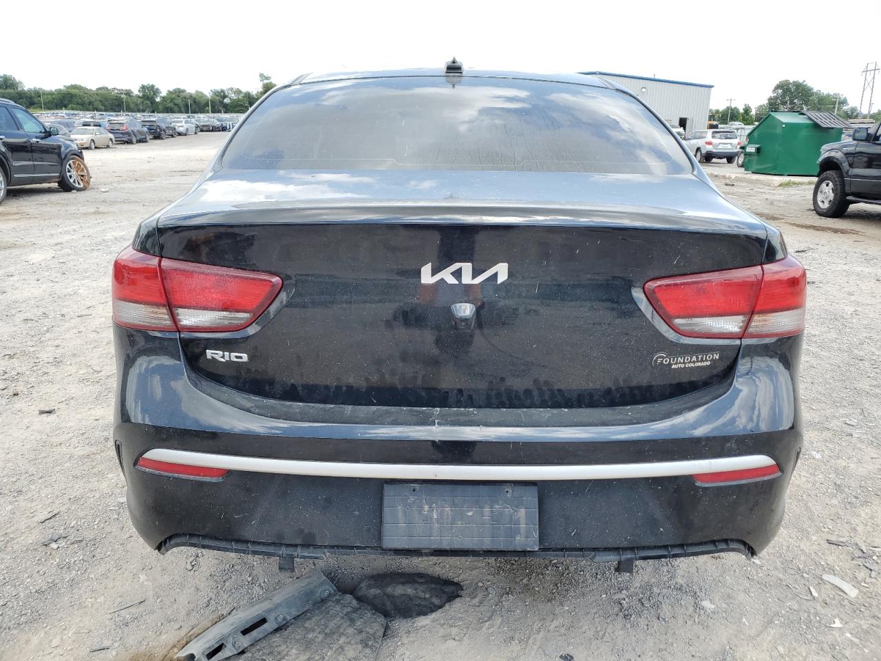 2022 Kia Rio Lx VIN: 3KPA24AD9NE510742 Lot: 59272355