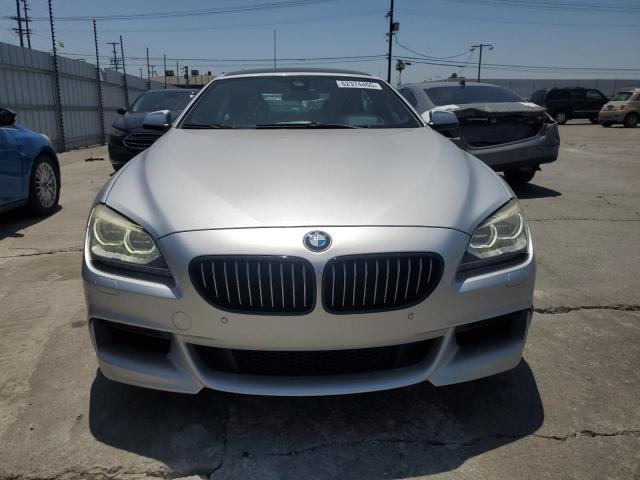  BMW 6 SERIES 2014 Серебристый