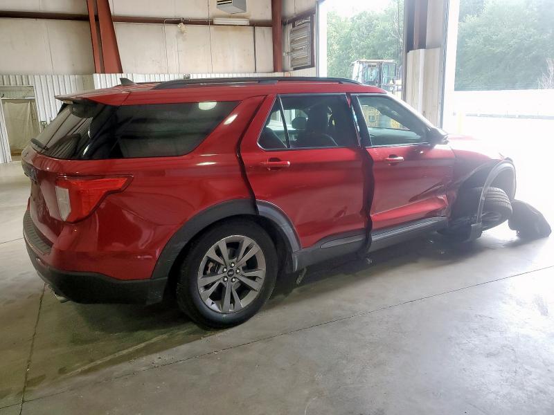  FORD EXPLORER 2022 Червоний