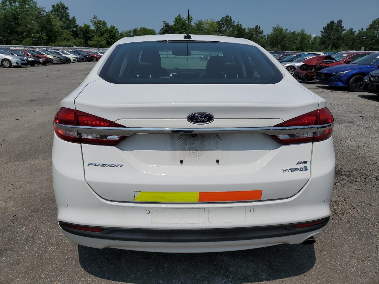 2018 Ford Fusion Se Hybrid VIN: 3FA6P0LU9JR287009 Lot: 58976895