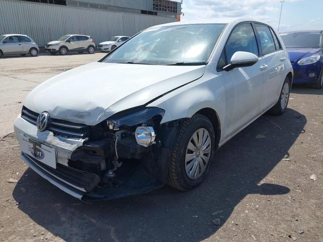 2015 VOLKSWAGEN GOLF S BLU for sale at Copart PETERLEE