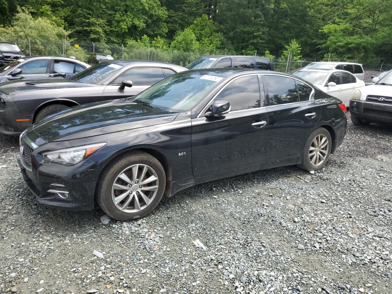 2016 Infiniti Q50 Base للبيع في Baltimore، MD - Vandalism