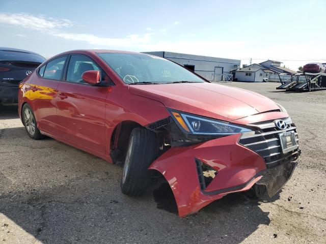  HYUNDAI ELANTRA 2020 Czerwony