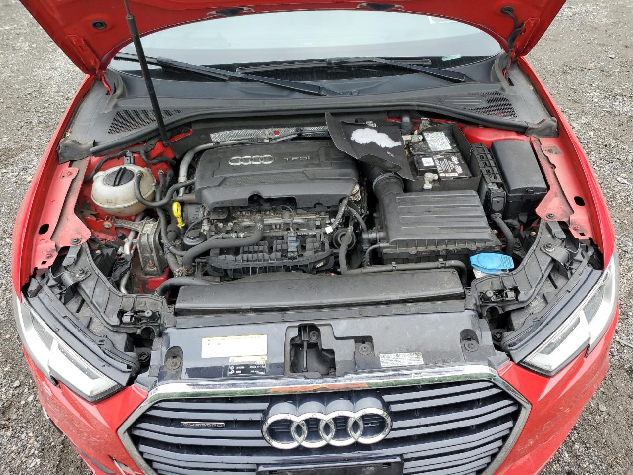 2017 Audi A3 Premium VIN: WAUB8GFF4H1039134 Lot: 62137555
