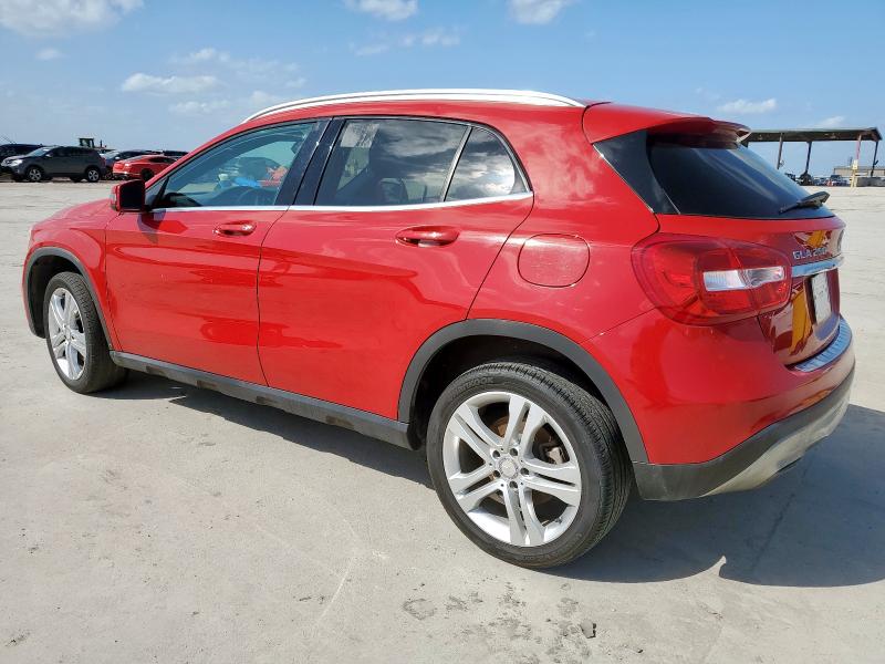 Parquets MERCEDES-BENZ GLA-CLASS 2016 Czerwony