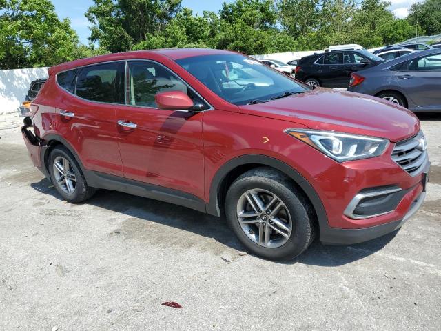  HYUNDAI SANTA FE 2018 Czerwony