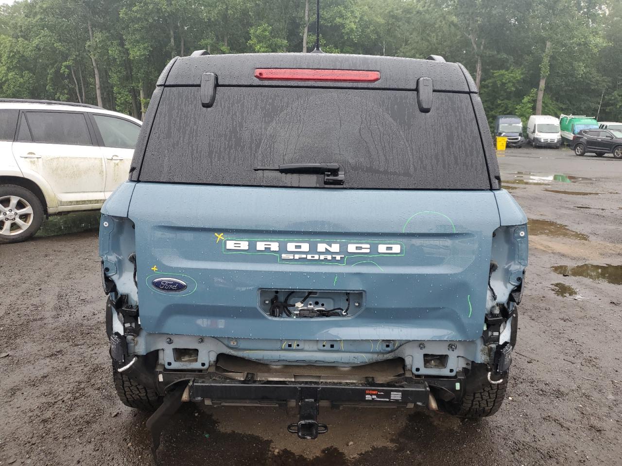 2021 Ford Bronco Sport Outer Banks VIN: 3FMCR9C64MRB15595 Lot: 61010845