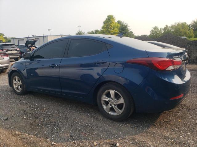  HYUNDAI ELANTRA 2014 Blue