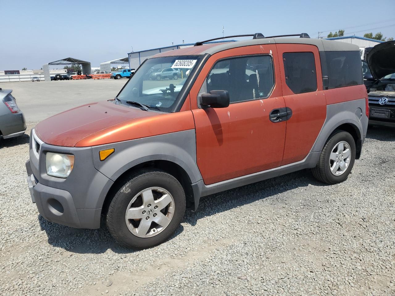 HONDA ELEMENT 2003 VIN 5J6YH18503L017184