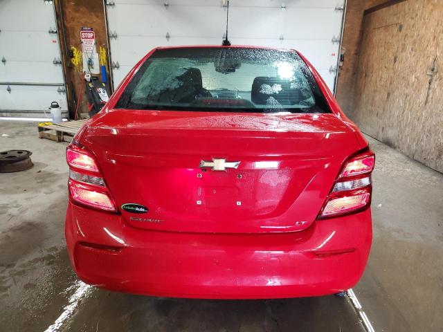  CHEVROLET SONIC 2019 Czerwony