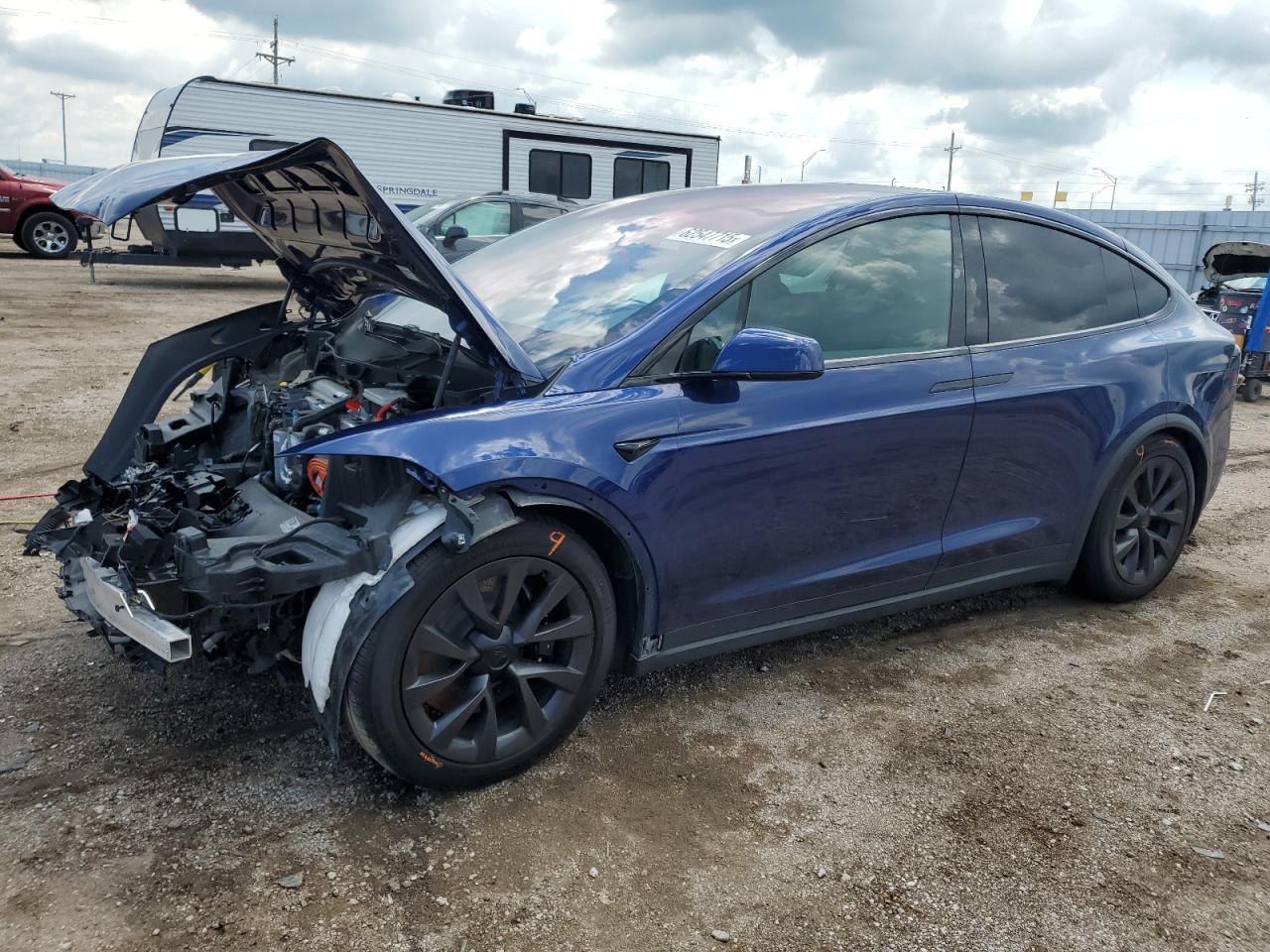 2024 Tesla Model X VIN: 7SAXCDE52RF437985 Lot: 62547715