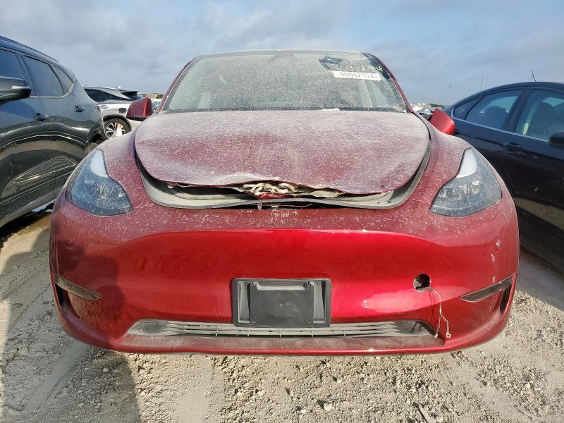  TESLA MODEL Y 2024 Czerwony
