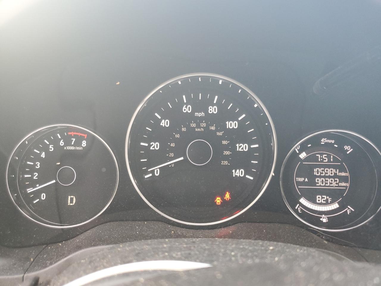 3CZRU6H34GM748104 HONDA HR-V 2016