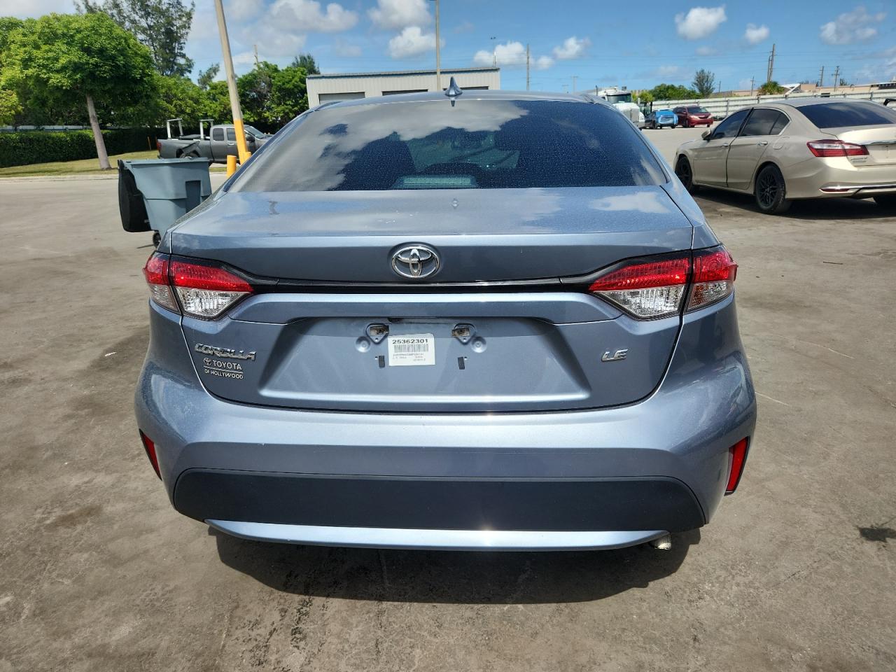 2021 Toyota Corolla Le VIN: 5YFEPMAE2MP203101 Lot: 62581795
