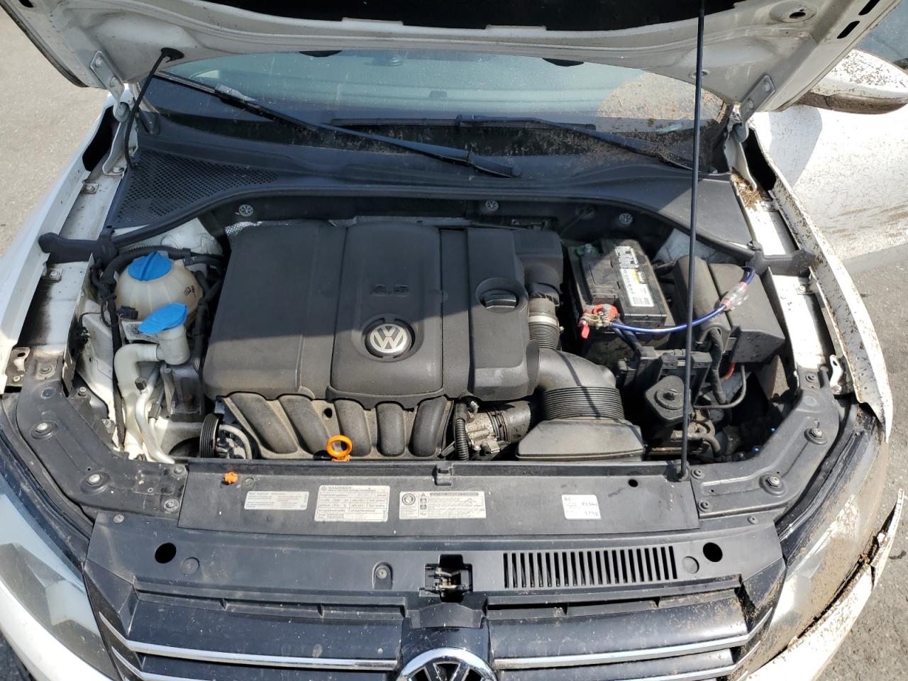2012 Volkswagen Passat S VIN: 1VWAP7A37CC095934 Lot: 61777215