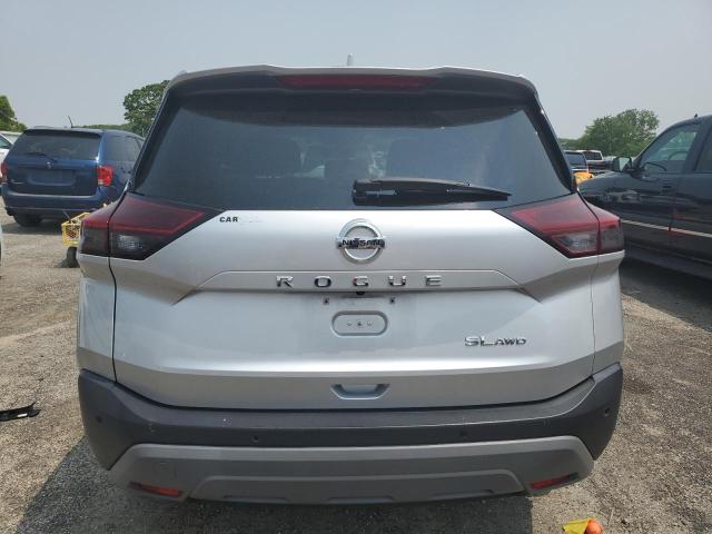  NISSAN ROGUE 2021 Сріблястий