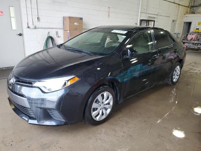  TOYOTA COROLLA 2016 Czarny