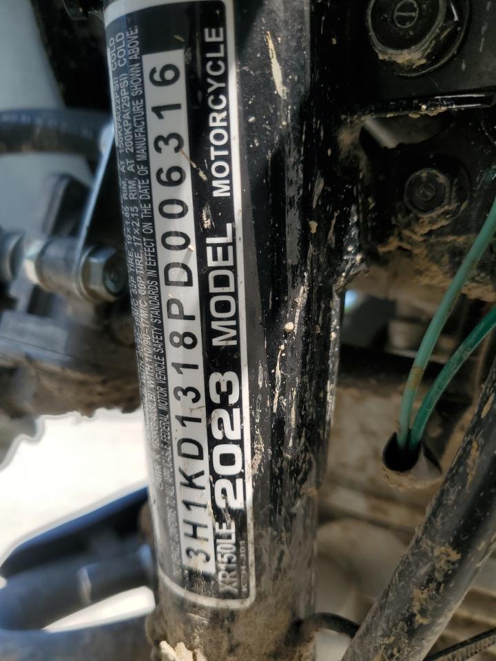 3H1KD1318PD006316 HONDA XR150L E 2023