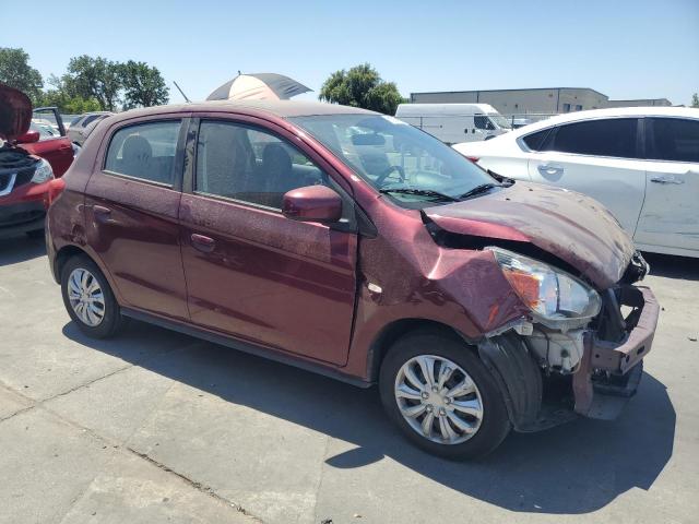  MITSUBISHI MIRAGE 2018 Burgundy