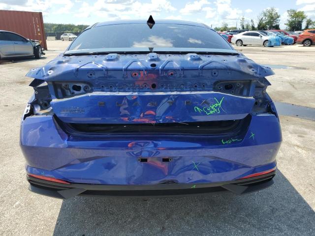  HYUNDAI ELANTRA 2021 Granatowy