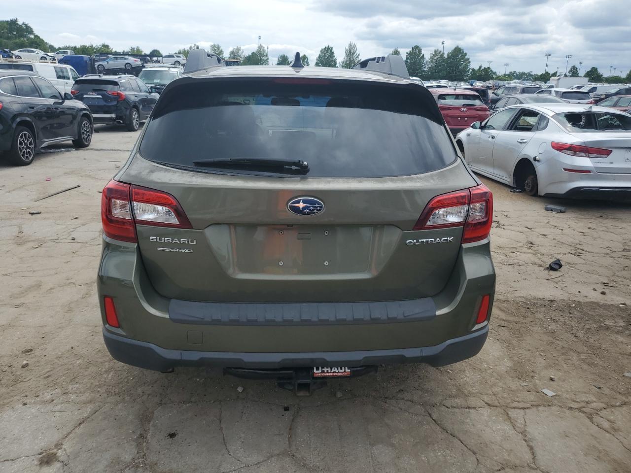 2016 Subaru Outback 2.5I Premium VIN: 4S4BSBFC0G3276733 Lot: 61583515