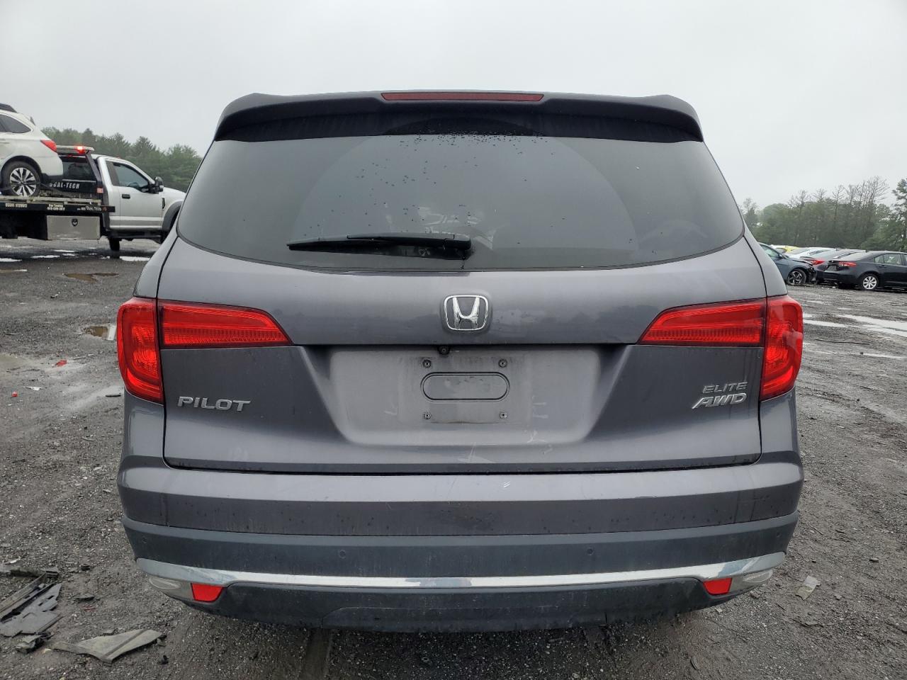 2017 Honda Pilot Elite VIN: 5FNYF6H08HB056466 Lot: 60971295