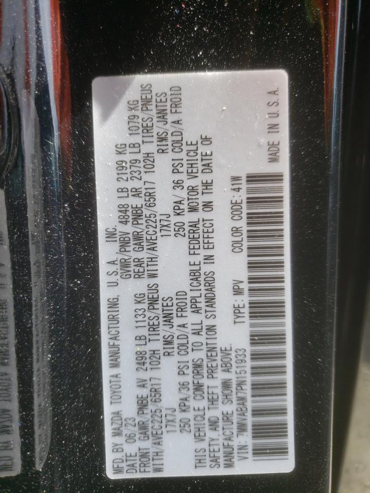 2023 Mazda Cx-50 Select VIN: 7MMVABAM7PN151933 Lot: 60269145
