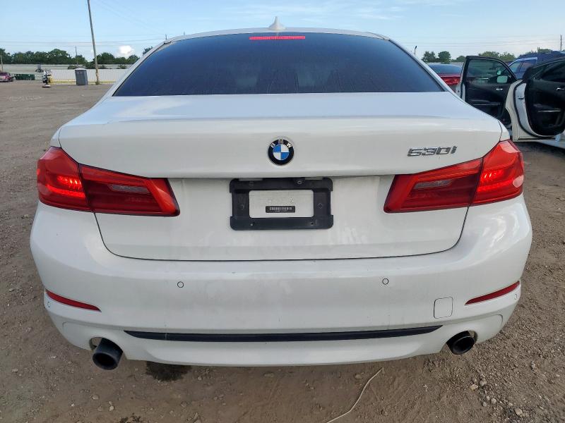  BMW 5 SERIES 2018 White