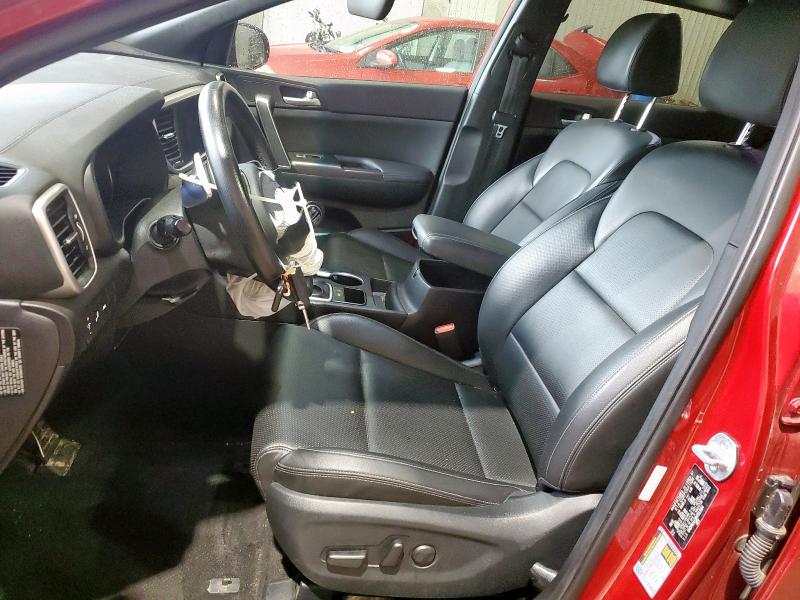  KIA SPORTAGE 2022 Красный