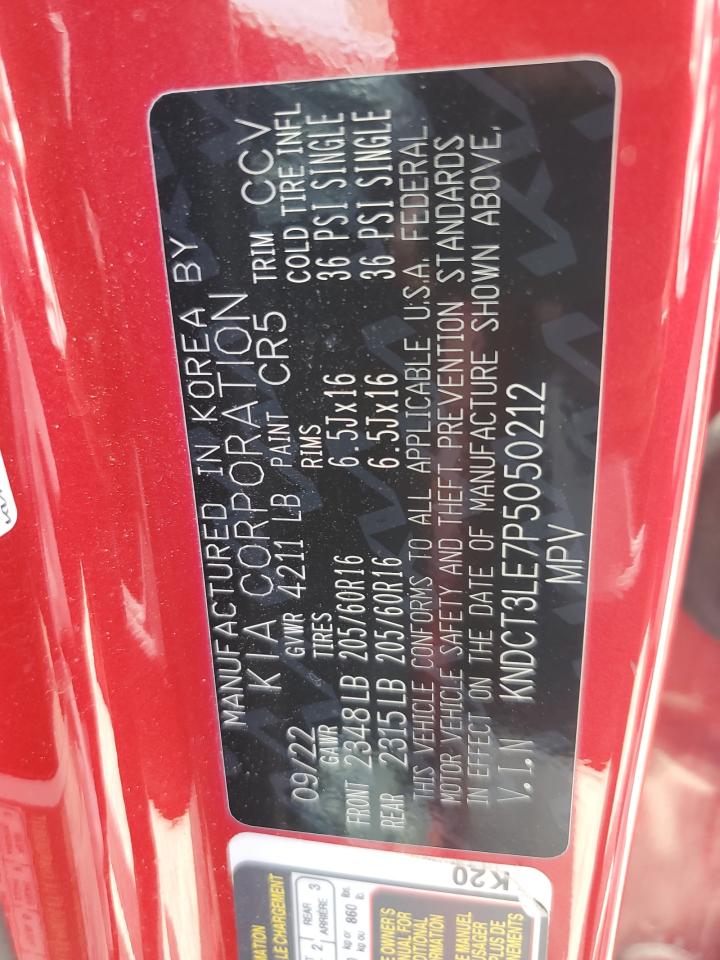 2023 Kia Niro Sx VIN: KNDCT3LE7P5050212 Lot: 61803615