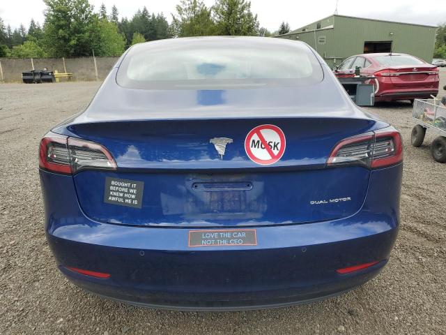  TESLA MODEL 3 2020 Blue