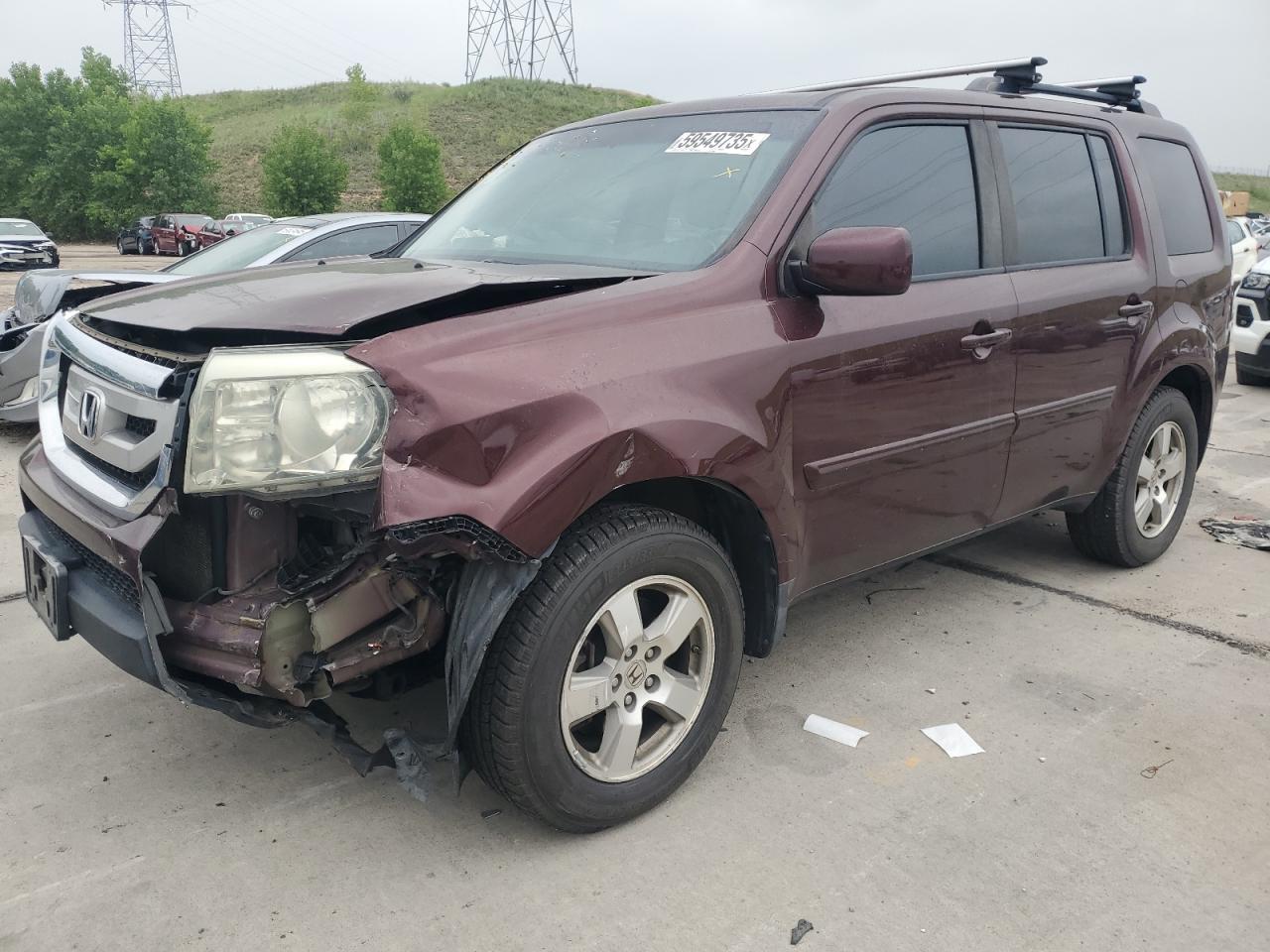 2011 Honda Pilot Exl იყიდება Littleton-ში, CO - Front End